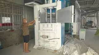 Cotton baler, hydraulic baler, automatic cotton baler