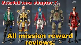 Scarfall new chapter 7 all reward reviews. scarfall new major update.