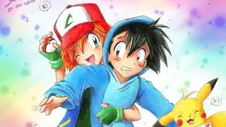 CHALE AANA FT POKEMON ASH X MISTY AMV #shorts #short #pokemon #amv #chaleaana #ash #misty