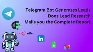 Telegram Lead Gen Automation Demo Video