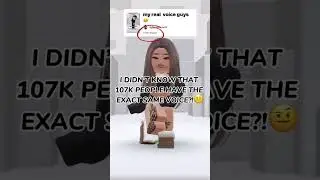 #voice#107k#roblox #shortsviral#same