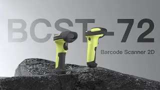 (German)BCST-72 green Bluetooth 2D Barcode Scanner mit AI APP & SDK