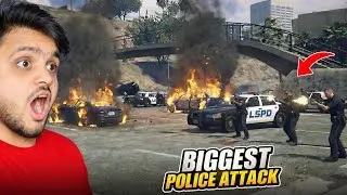 Mafia Tried to Kill Me Using Police in GTA 5 😱 #7 