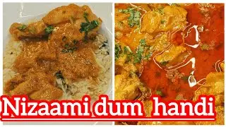 Nizami Dum Ka Murg Handi | Royal Hydrabadi  Style Chicken Dum