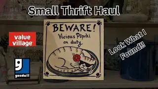 Small Vintage Item Thrift Haul