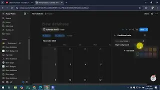 Как сделать календарь Notion красочным