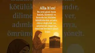 Bu Duayla Yeni G&uuml;ne Başla 💫 Kalbine Huzur Dolsun | Sabah Duası#keşfet
