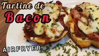 Tartine de BACON na AIRFRYER  - @bunker.gourmet #receitas #receitasfaceis #dicas