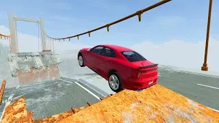 Car vs Broken Bridge #rampjump #brokenbridge  #1 by Gaming 101 &ndash; BeamNG.Drive