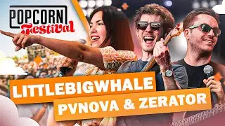 POPCORN FESTIVAL : LittleBigWhale, PV Nova & Zerator (avec S. Coponat, C. Bigeault et F. Garcia)