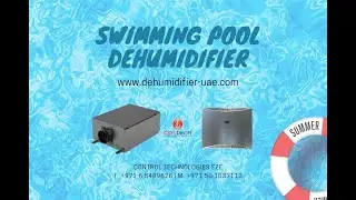 SPD Dehumidifier for swimming pool humidity control. Indoor pool room dehumidifier.