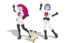 [MMD/Pok&eacute;mon] Team Rocket - Viva Happy
