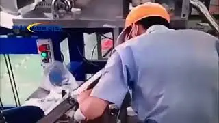 Cotton remover pad machine Cotton makeup pad machine-punching type #machine #machinery