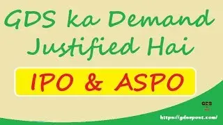 GDS's Demand is Justified - IPO & ASPO Union