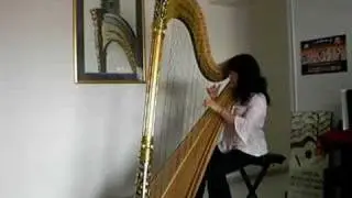 If We Hold On Together - Harp Solo - Magdalene Wong