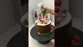 The mushroom cake