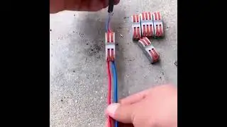 Push-In Terminal Block Wire Connector