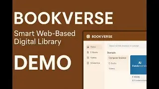 BookVerse &ndash; Smart Web-Based Digital Library | Capstone Project 2025