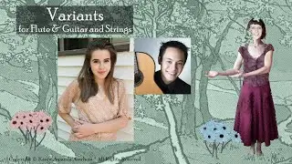 Variants for Flute & Guitar and Strings by Karen Amrhein - Music Video