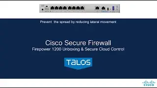 Cisco Secure Firewall: распаковка Firepower 1200 и безопасное управление через облако, без участи...