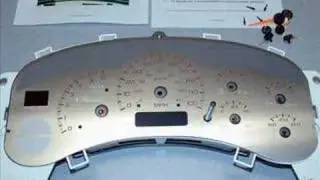 99-02 GM TRUCK US SPEEDO GAUGE FACE INSTALL GUIDE