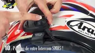Tuto moto - Montage d'un Intercom SMH5
