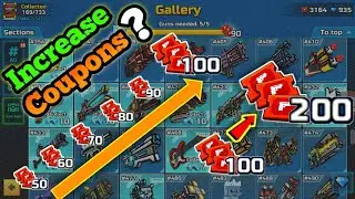 Как увеличить количество купонов на 5 видов оружия в Pixel Gun 3D
