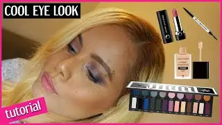 Makeup Tutorial | Cool tone eye look with KVD Beauty Metal Matte palette