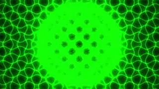 Cellular Pulse: Geometric Luminescent Cells - Meditation, TV, Background, Silence