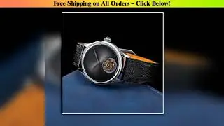 Sugess 38mm Tourbillon Men of Watch Minimalism Dome Sapphire Crystal Mechanical Wristwatches for