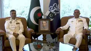 COMMANDER CHATTOGRAM BANGLADESH NAVY CALLS ON CHIEF OF THE NAVAL STAFF