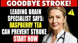 Over 60, Drink this RASPBERRY TEA NOW to PROTECT your BRAIN and PREVENT STROKE before it&rsquo;s TOO LATE!