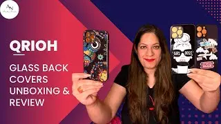 Qrioh Glass Back Covers Unboxing & Review| My Favourite iPhone Back Covers| Qrioh Glass Back Covers