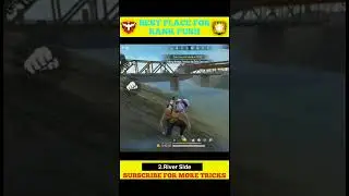 Top 3 Hidden Places😱  #shorts #hiddenplaces #viral #freefire #rankpush #easytrick