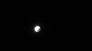 Time Lapse Total Lunar Eclipse (Totality Through 4th Contact) January 20, 2019 30 FPS