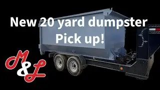 🚧 New 20 Yard Dumpster Added to Our Fleet | Dumpster Rental in the Triad 🚧