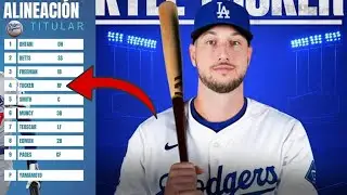 AS&Iacute; LUCE EL LINEUP DE LOS DODGERS CON KYLE TUCKER &iexcl;&iexcl;&iexcl;METEN MIEDO!!!