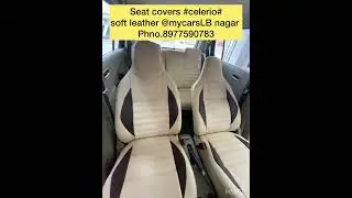 ##celerio2021 #customized#seatcovers #caraccessories #automobile #mycarslbnagar #phno.8977590783