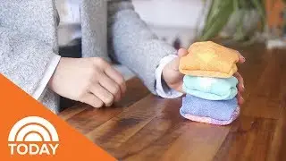 This Genius Method Of Folding Socks Will Save Space In Your Drawer | TODAY