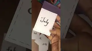 Happy NEW year ✨| Easy DIY calendar 2023 !!! 🗓️ | Thescoz IN d Zone