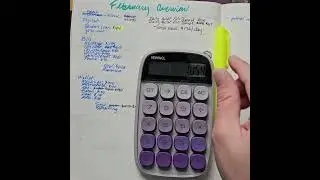 Figuring out a budget plan in mid February. #cashbudgeter