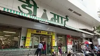 DMart Kanjurmarg Shopping Vlog 🛒 | Mumbai Local Station | Street Food & Local Life