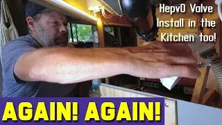 2nd time's a CHARM!- Installing the HepvO valve in the kitchen sink - E92