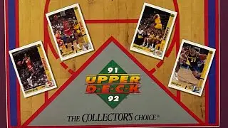 91-92 NBA Upper Deck Basketball Series 1 (Jordan, Bird, Magic, Barkley, Ewing) + Hologram Card
