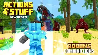 Minecraft BEST Actions & Stuff Resource Pack Combinations (bedrock)