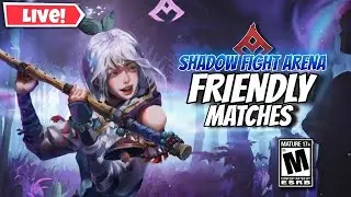SHADOW FIGHT ARENA LIVE STREAM || BAKCH*DI || live stream// friendly matches || ONLY FOR 17+ ADULTS