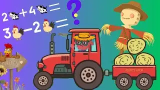 Mark's Farm: Learn Adding & Subtracting | Educational Math Activities for Kindergarten Kids