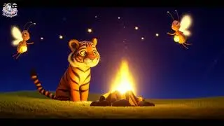 Timmy and Bella's Cozy Campfire Tales - A Bedtime Story | DreamyTime Bedtime Stories