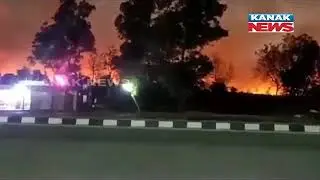 Similipal Forest Fire Still Soaring