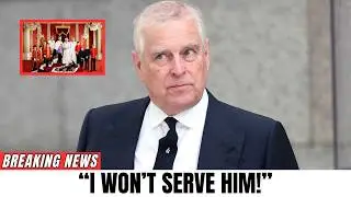 &ldquo;I WILL NEVER SERVE HIM!&rdquo; Royal Staff HUMILIATE Andrew &mdash; He SNAPS